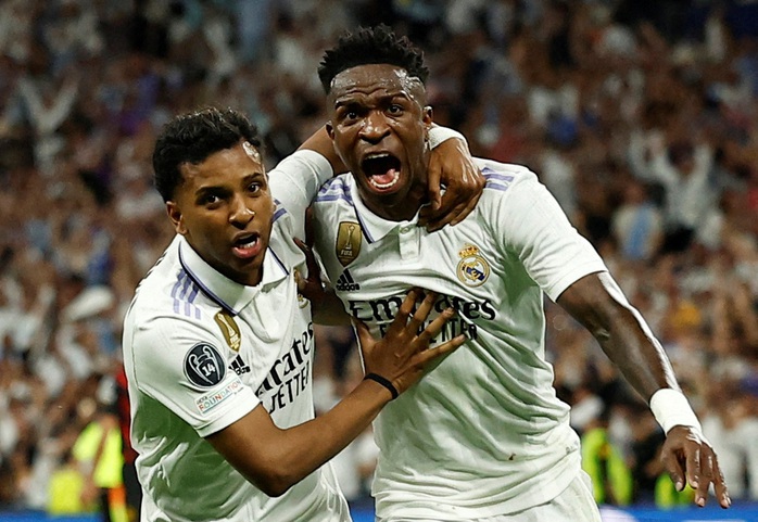 Vinicius Junior nói đúng 9 từ gì sau khi hụt danh hiệu Quả bóng vàng?- Ảnh 6. Vinicius Junior nói đúng 9 từ gì sau khi hụt danh hiệu Quả bóng vàng?- Ảnh 6.