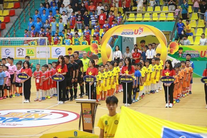 Bà Rịa - Vũng Tàu khởi tranh giải bóng đá U9 mở rộng - Ảnh 1.