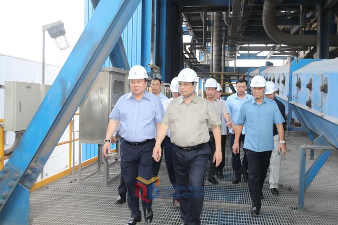 Thủ tướng Phạm Minh Chính kiểm tra tình hình cung ứng than, điện tại Quảng Ninh - Ảnh 1.
