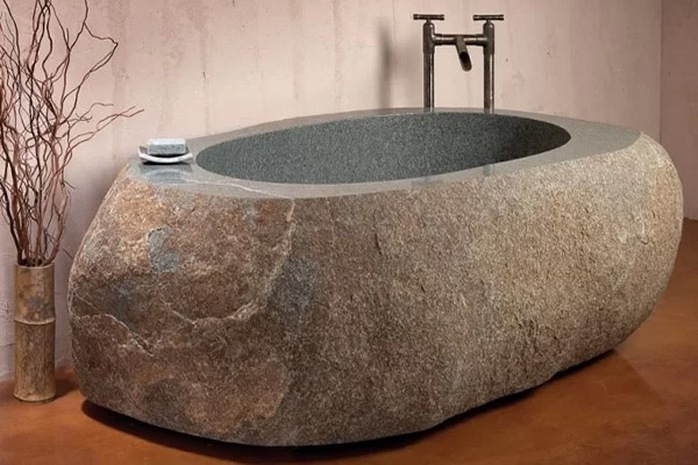 Ưu, nhược điểm và phân biệt các loại bồn tắm bằng đá - Ảnh 6. Ưu, nhược điểm và phân biệt các loại bồn tắm bằng đá - Ảnh 6.