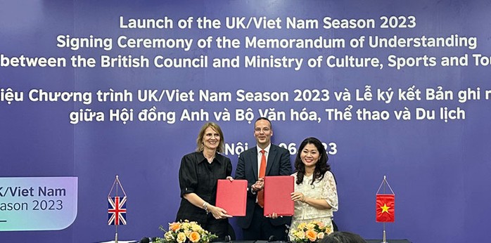 Việt Nam và Anh hợp tác văn hóa, giáo dục - Ảnh 1.