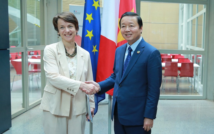 Phó Thủ tướng Trần Hồng Hà làm việc với Phó Tổng giám đốc Cơ quan phát triển Pháp - Ảnh 1.