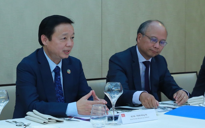 Phó Thủ tướng Trần Hồng Hà làm việc với Phó Tổng giám đốc Cơ quan phát triển Pháp - Ảnh 3.