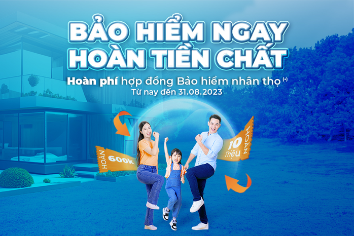 Sacombank ưu đãi hoàn tiền dành cho khách hàng tham gia bảo hiểm nhân thọ - Ảnh 1. Sacombank ưu đãi hoàn tiền dành cho khách hàng tham gia bảo hiểm nhân thọ - Ảnh 1.