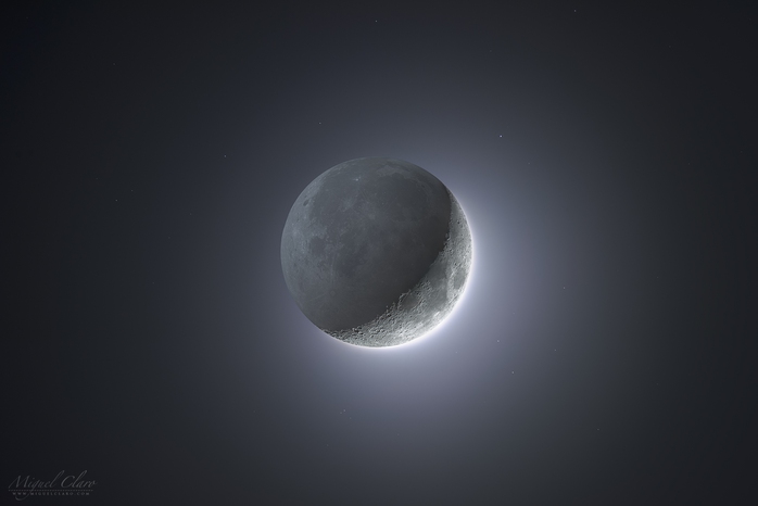 Hôm nay, “ánh sáng DaVinci” hiện ra khi 2 hành tinh thẳng hàng Mặt Trăng - Ảnh 1.