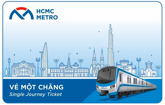 Trụ sở UBND TP HCM, chợ Bến Thành... xuất hiện trên thẻ đi tàu metro - Ảnh 1.
