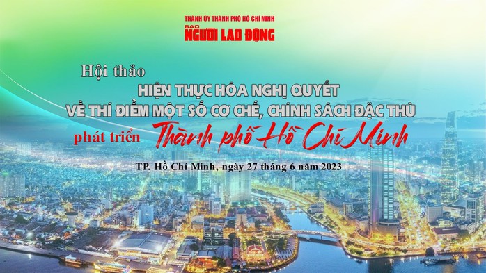 Báo Người Lao Động tổ chức hội thảo về hiện thực hóa nghị quyết mới cho TP HCM - Ảnh 1.