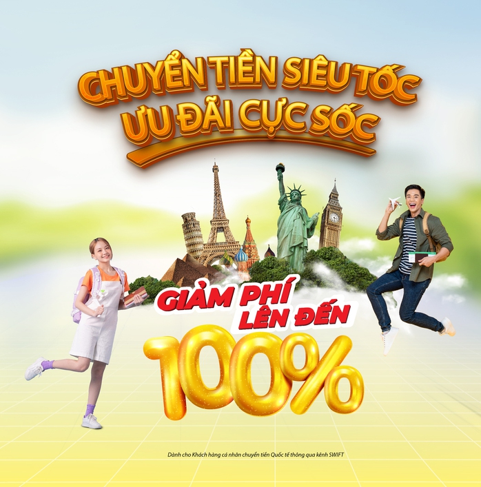 Thứ Tư vui vẻ, miễn phí chuyển tiền quốc tế lên đến 100% tại HDBank - Ảnh 1. Thứ Tư vui vẻ, miễn phí chuyển tiền quốc tế lên đến 100% tại HDBank - Ảnh 1.