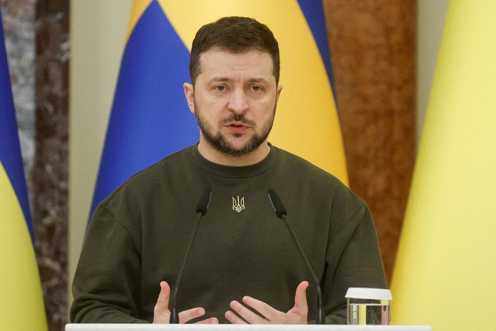 Tổng thống Ukraine kêu gọi tăng áp lực lên Nga - Ảnh 1.