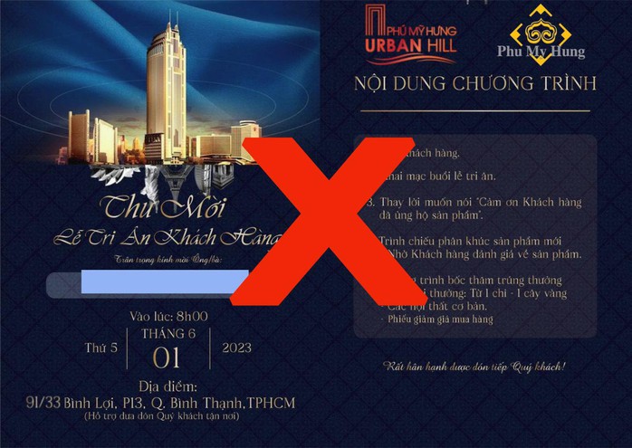 Cảnh báo tình trạng giả mạo thương hiệu Phú Mỹ Hưng - Ảnh 2. Cảnh báo tình trạng giả mạo thương hiệu Phú Mỹ Hưng - Ảnh 2.