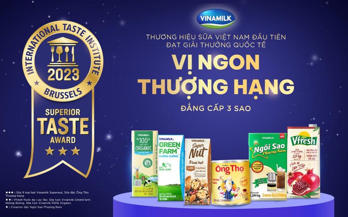 Không chỉ có sao từ Michelin, lần đầu tiên các sản phẩm sữa Việt Nam nhận được 3 sao cho vị ngon - Ảnh 6.