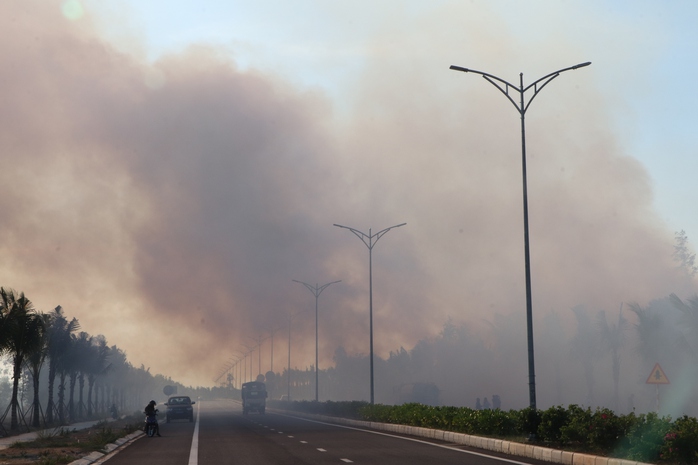VIDEO: Rừng ven biển Quảng Nam cháy lớn - Ảnh 14.