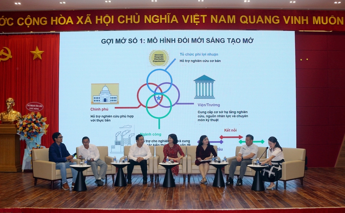 Một hội thảo phù hợp xu hướng quốc tế diễn ra tại Trường ĐH Cửu Long - Ảnh 1.