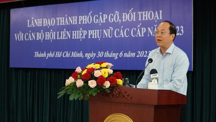 Chia sẻ của ông Phan Văn Mãi với Hội Liên hiệp Phụ nữ TP HCM - Ảnh 4.