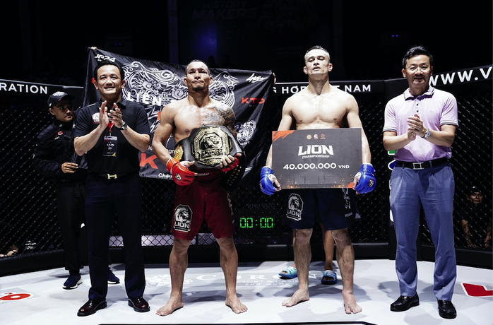 Trần Quang Lộc đánh bại Kamil Nguyễn Văn tại LION Championship - Ảnh 1.