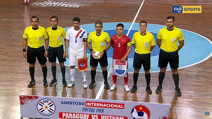 Futsal Việt Nam thất bại ở trận giao hữu cuối cùng với Paraguay - Ảnh 1.