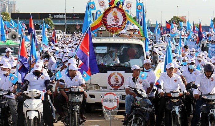 Campuchia khởi động tổng tuyển cử - Ảnh 1.