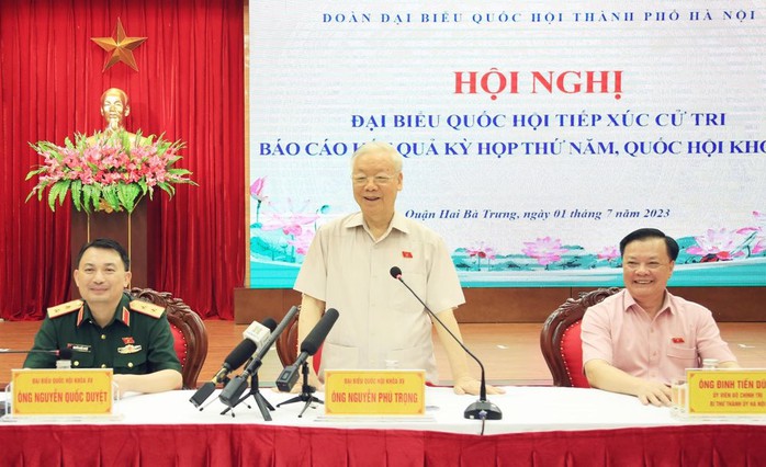 Tổng Bí thư Nguyễn Phú Trọng: Cái gì không đúng phải phản đối, phê bình - Ảnh 1.