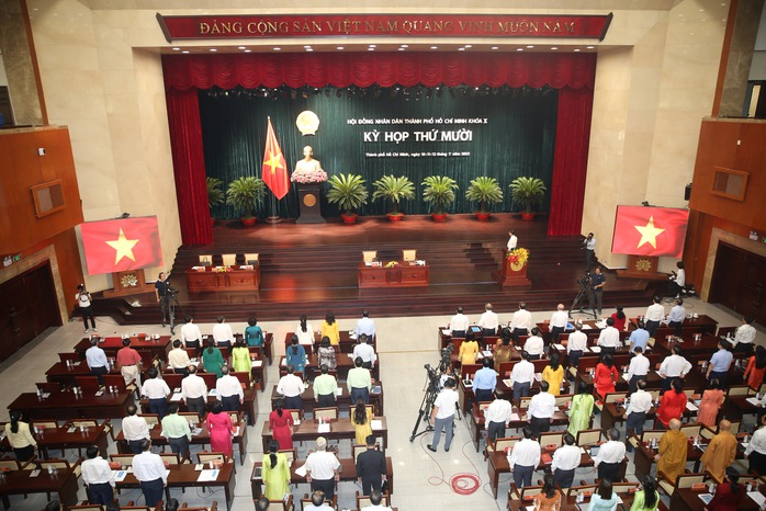 HĐND TP HCM khai mạc kỳ họp thứ 10 - Ảnh 3.