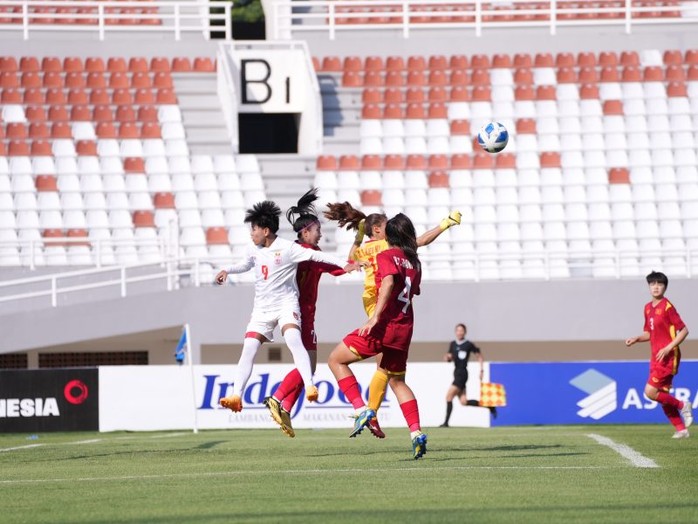 Tuyển nữ Việt Nam giành vé đầu tiên vào chung kết U19 Đông Nam Á 2023 - Ảnh 1.