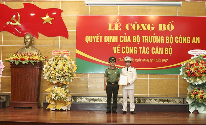 Điều động Đại tá Hoàng Khắc Lương làm Phó Giám đốc Công an Quảng Bình - Ảnh 1.