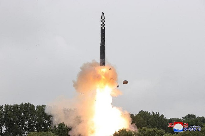 Triều Tiên phóng tên lửa mới, có điều đặc biệt khiến Mỹ lo ngại - Ảnh 1.