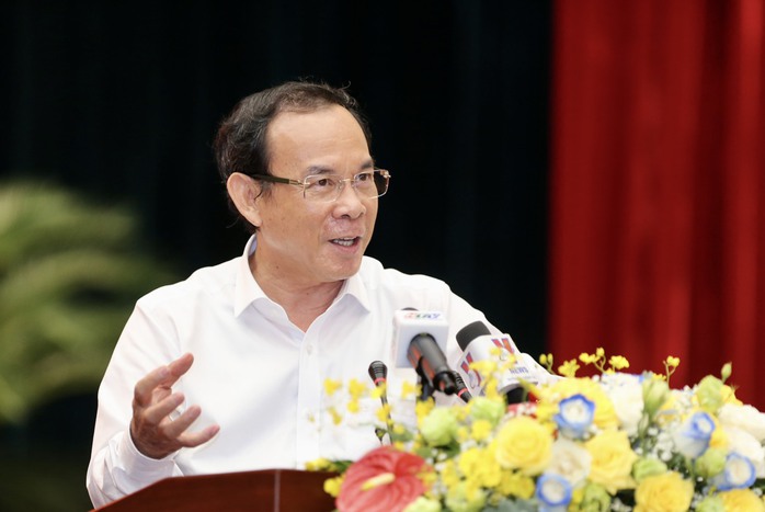 Bí thư Nguyễn Văn Nên: TP HCM khí thế hừng hực khi có Nghị quyết 98 - Ảnh 1.
