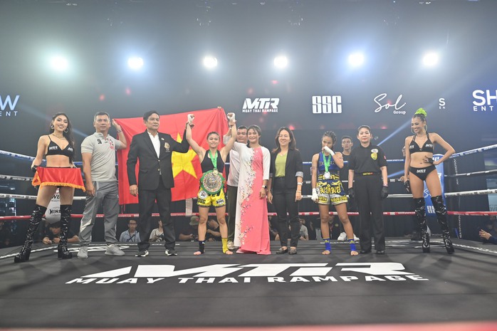 HCV SEA Games giành đai WBC Muay Thái trước tay đấm Thái Lan - Ảnh 4.