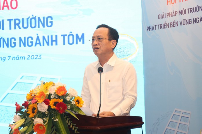 Bộ trưởng Lê Minh Hoan nói về giải pháp phát triển bền vững ngành tôm - Ảnh 2.