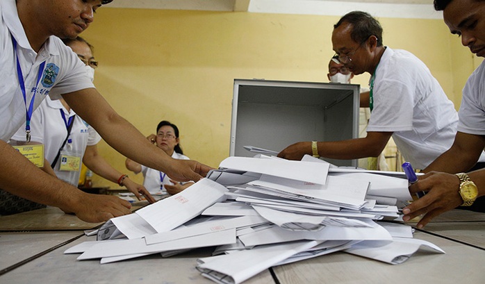 Campuchia chờ kết quả bầu cử chính thức - Ảnh 1.