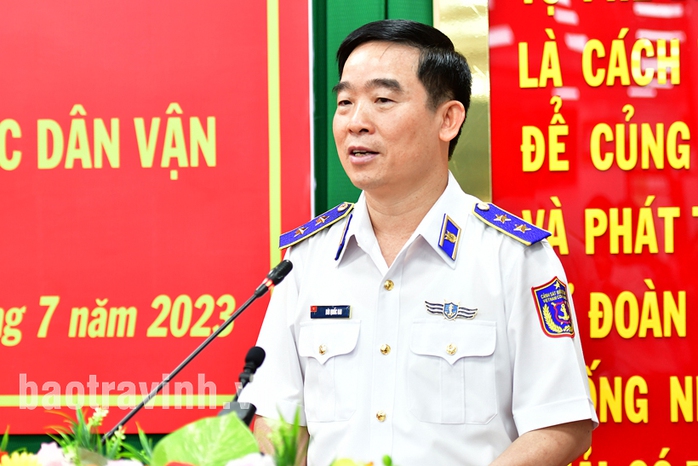 Cảnh sát biển Việt Nam và tỉnh Trà Vinh ký kết thực hiện 5 nội dung lớn - Ảnh 3.