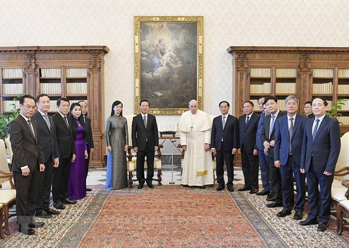 Gặp Chủ tịch nước, Giáo hoàng bày tỏ tình cảm với đất nước, con người Việt Nam - Ảnh 3.