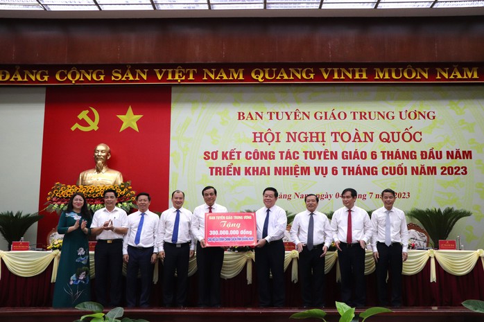 Trưởng Ban Tuyên giáo Trung ương chủ trì hội nghị quan trọng tại Quảng Nam - Ảnh 2.