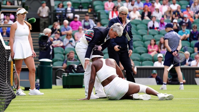 Djokovic ra quân thắng lợi, Venus trượt ngã ngay vòng 1  Wimbledon - Ảnh 3.