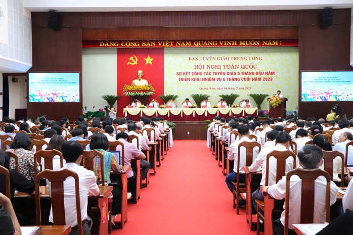 Trưởng Ban Tuyên giáo Trung ương chủ trì hội nghị quan trọng tại Quảng Nam - Ảnh 1.