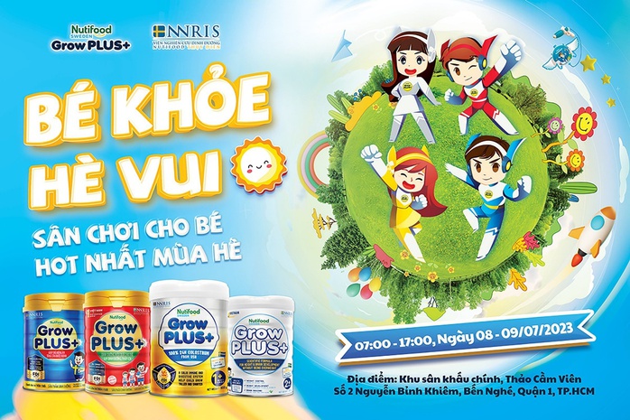 Nutifood GrowPLUS+ ra mắt “sân chơi” hot nhất mùa hè cho trẻ em Việt - Ảnh 1.