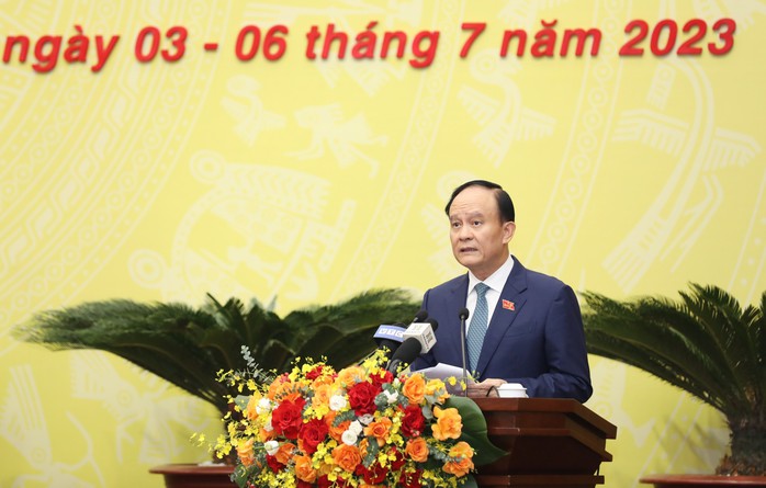Chủ tịch HĐND TP Hà Nội nói dự án ngàn tỉ chậm quá - Ảnh 1.