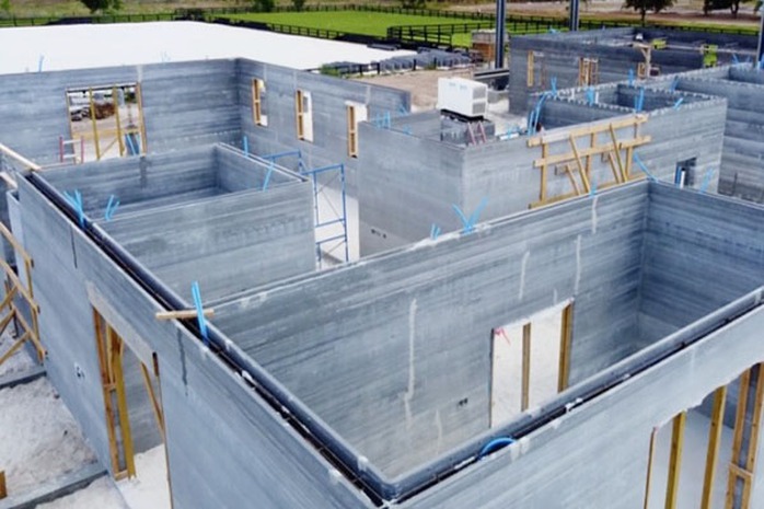 Tòa nhà in 3D lớn nhất thế giới sắp hoàn thành - Ảnh 1. Tòa nhà in 3D lớn nhất thế giới sắp hoàn thành - Ảnh 1.
