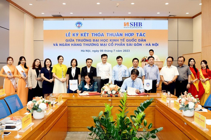 SHB tăng cường hợp tác với Đại học Kinh tế Quốc Dân - Ảnh 2. SHB tăng cường hợp tác với Đại học Kinh tế Quốc Dân - Ảnh 2.