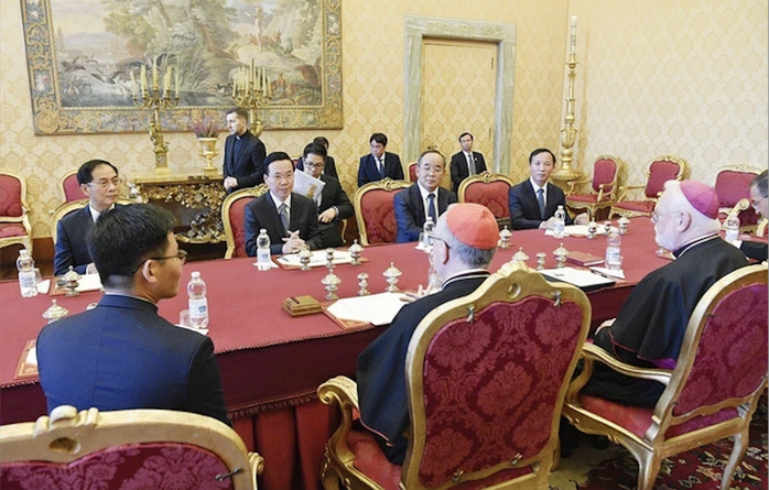 Việt Nam - Tòa thánh Vatican thông qua thỏa thuận quan trọng nhân chuyến thăm của Chủ tịch nước - Ảnh 1.