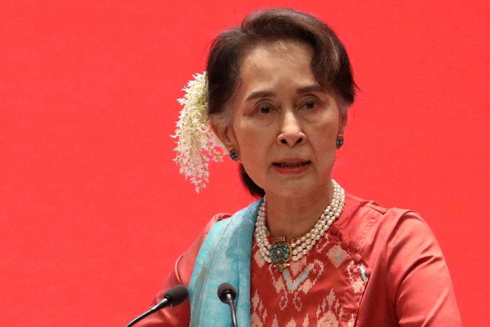 Bà Aung San Suu Kyi được giảm 6 năm tù - Ảnh 1.