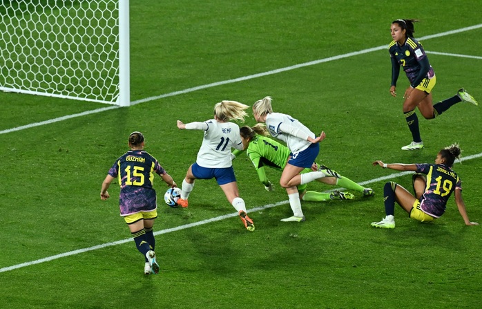 World Cup nữ 2023: Ngược dòng thắng Colombia, tuyển Anh duy trì tham vọng vô địch - Ảnh 2.