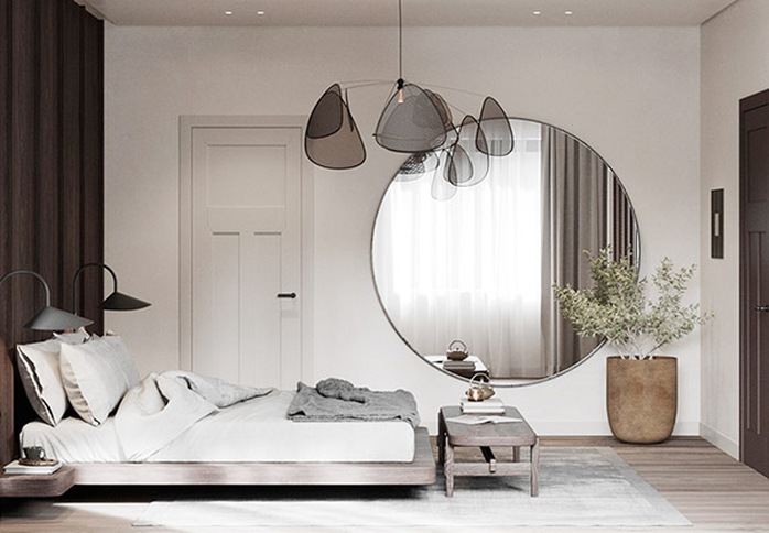 Vị trí đặt gương tạo điểm nhấn cho không gian nội thất - Ảnh 2. Vị trí đặt gương tạo điểm nhấn cho không gian nội thất - Ảnh 2.