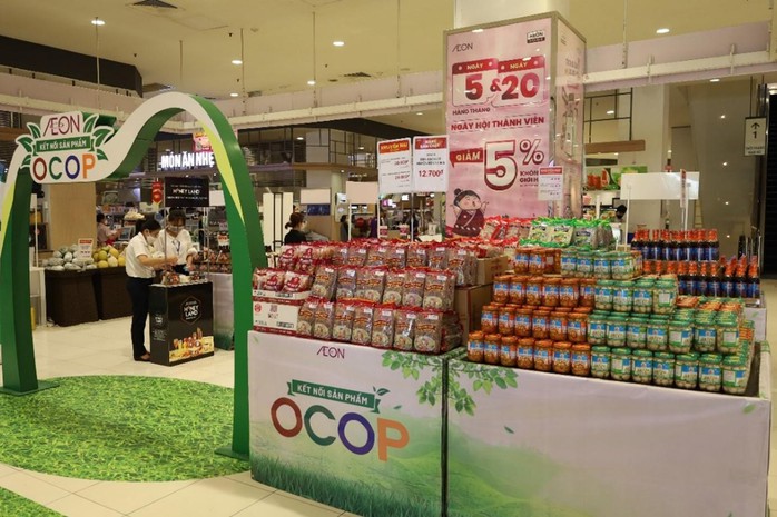 AEON Việt Nam “Kết nối sản phẩm OCOP 2023” đến người tiêu dùng - Ảnh 1. AEON Việt Nam “Kết nối sản phẩm OCOP 2023” đến người tiêu dùng - Ảnh 1.