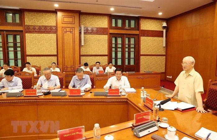 Tổng Bí thư chủ trì họp Ban Chỉ đạo Trung ương về phòng, chống tham nhũng, tiêu cực - Ảnh 5.