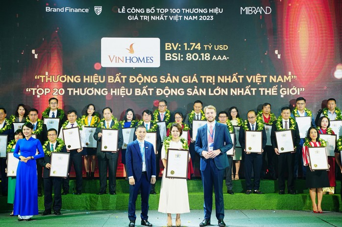 Vinhomes vào Top 20 thương hiệu bất động sản giá trị nhất thế giới - Ảnh 1.