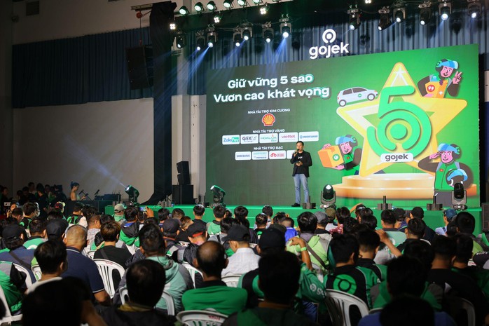 Gojek Việt Nam vinh danh đối tác tài xế nhân dịp sinh nhật 5 tuổi - Ảnh 1. Gojek Việt Nam vinh danh đối tác tài xế nhân dịp sinh nhật 5 tuổi - Ảnh 1.