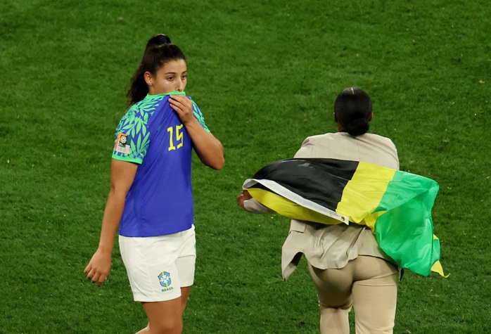 World Cup nữ 2023: Cầm hoà Brazil, nữ Jamaica tạo dấu mốc lịch sử cho bóng đá nước nhà - Ảnh 5.