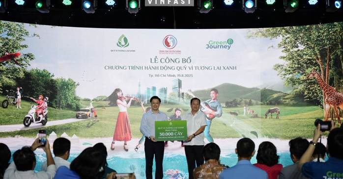 Vingroup công bố chương trình hành động của Quỹ Vì Tương lai xanh - Ảnh 3. Vingroup công bố chương trình hành động của Quỹ Vì Tương lai xanh - Ảnh 3.