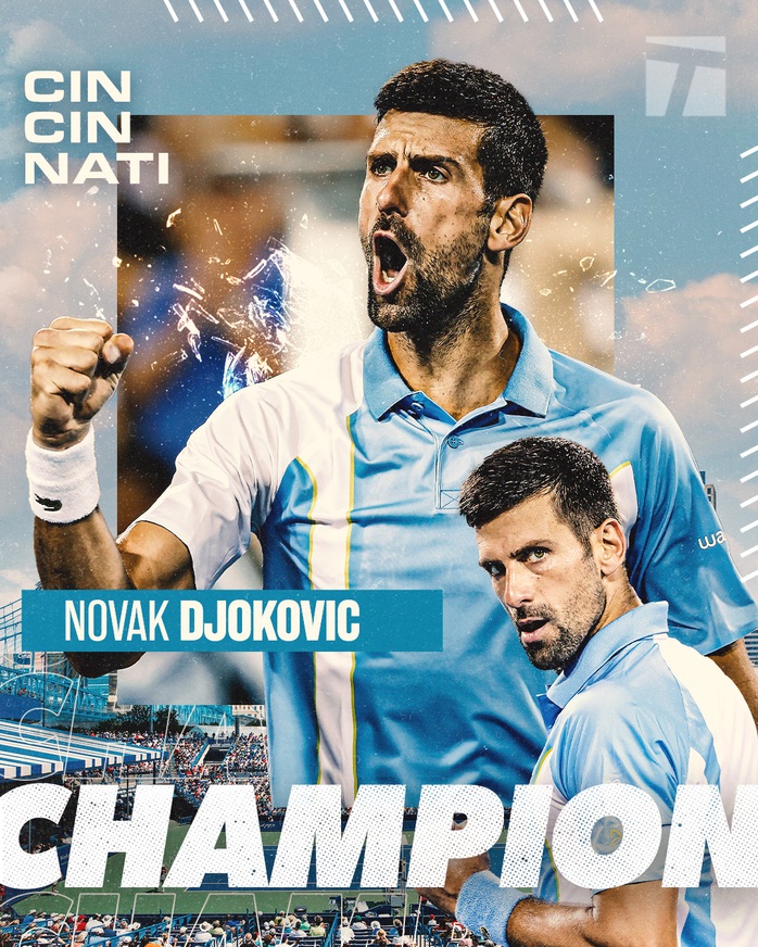 Djokovic ngược dòng đòi nợ Alcaraz, lần thứ 3 vô địch Cincinnati Masters - Ảnh 2.
